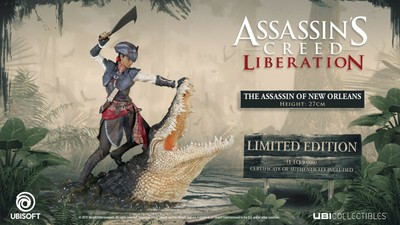 assassin's creed aveline statue