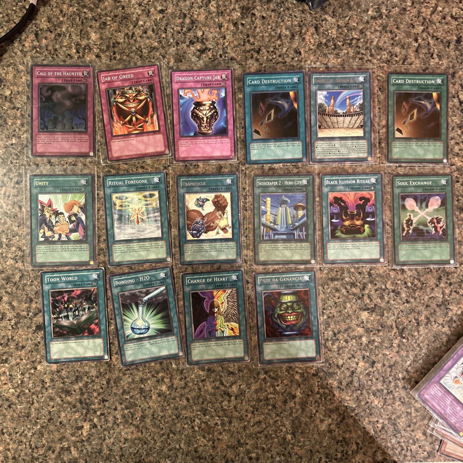 Yugioh Card Lot! Antique/Vintage Collection Binder 1st editions 17 holos eBay