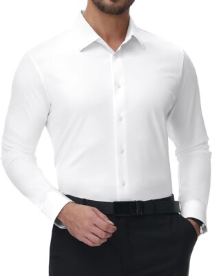 Men's Classic Fit Long Sleeve Wrinkle Resistant Button Down Dress Shirt L (B21) | eBay Men's Classic Fit Long Sleeve Wrinkle Resistant Button Down Dress Shirt L (B21) | eBay