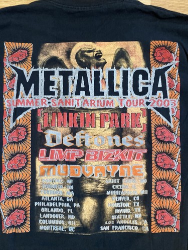 Metallica Summer Sanitarium 2003 Tour 