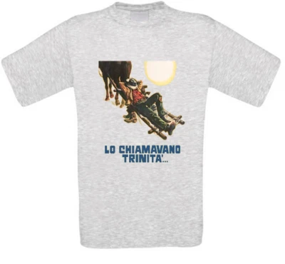 On L'Appelait Trinita T-Shirt De Film Cult En Tailles NEUVES - Photo 1/2
