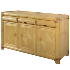Bambus Kommode Bogor Abaca Highboard Sideboard Bambusmöbel Bambusschrank Asien