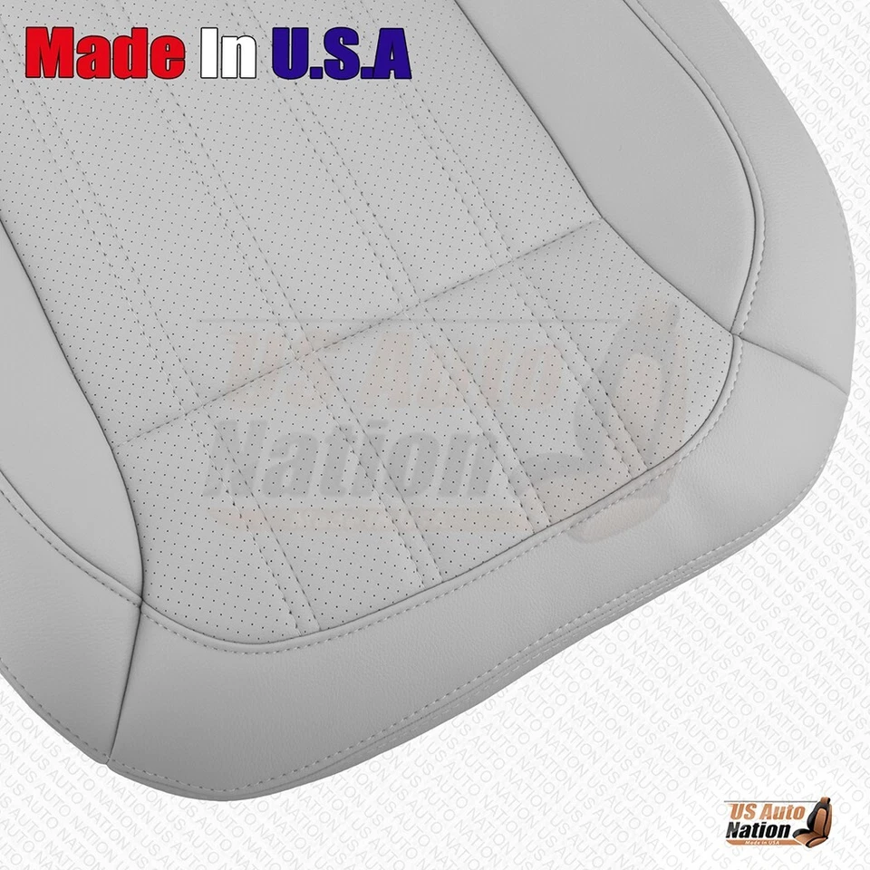 Capa de vinil cinza parte inferior motorista-passageiro Mercedes Benz GLE550 GLE550e 2016-2018 - Imagem 2 de 4