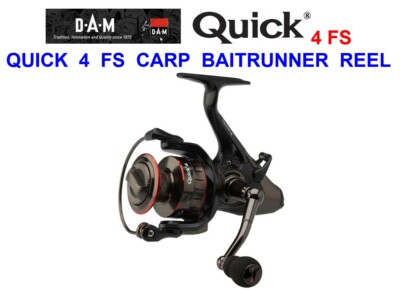 AUSVERKAUF DAM QUICK 4 FS BAITFEEDERROLLE KARPFENANGELN FREISPULE KÖDERLÄUFER