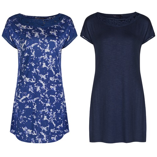 Marks u0026 Spencer Womens Tunic Tops New Mu0026S Short Sleeve Smart Blue Blouse Top  | eBay