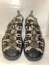 Skechers Men's Hiking Water Shoes Sandals Size 13 Brown B