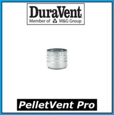 DURAVENT PELLETVENT PRO Pipe 3" Ravelli 80mm Appliance Adapter #3PVP-ADR NEW!