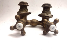 Vintage Brass Wall Faucet