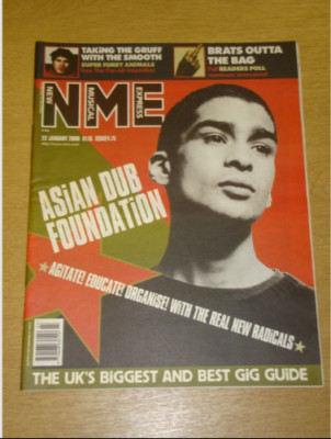 NME 2000 JAN 22 ASIAN DUB FOUNDATION BRATS NOMINATIONS