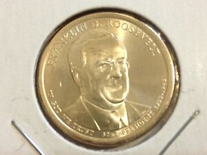 2 Coin Set 2014 P/&D Herbert Hoover Presidential Golden Dollar BU Gold $1 UNC