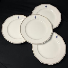4 Pillivuyt Military Dessert Plates - 1st Engineering Regiment 1946 - 2010