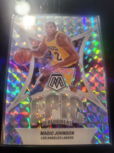 2023-24 Panini Mosaic - Epic Performers Mosaic Prizm #16 Magic Johnson