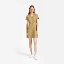 Everlane The Japanese GoWeave Notch Shirtdress