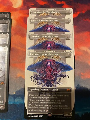 MTG Modern Horizons 3 Emrakul the World Anew Borderless x 1 eBay