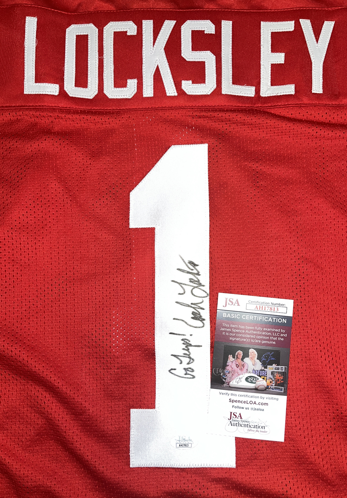 Mike Locksley Autographed Signed Maryland Terrapins Custom Maryland Jersey Stitched #s & Letters W JSA Go Terps 