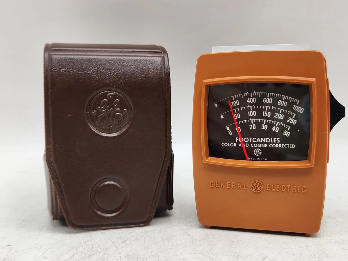 General Electric Light Meter Footcandles Shelly Lighting