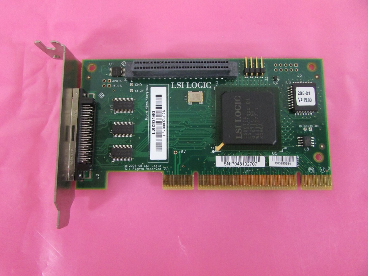 LSI LSI20160 Single Channel Ultra160 SCSI Host Adapter PCI 68-Pin 