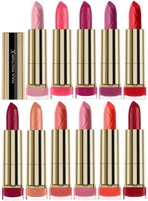 MAX FACTOR Farbe Elixier Lippenstift 4ml - WÄHLEN SIE SCHATTEN - NEU