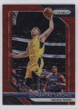 2018-19 Panini Prizm Ruby Wave Prizm Domantas Sabonis #174 1ns3