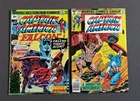 2 x CAPTAIN AMERICA VINTAGE MARVEL COMICS - NUMBERS 177 AND 244