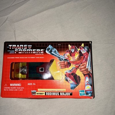 Toys R Us Rodimus Major Series I Commemorative Reissue! Unused!