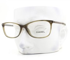 Chanel Eyeglasses Glasses ch3407Q 1676 Brownish Gray 55mm with Case
