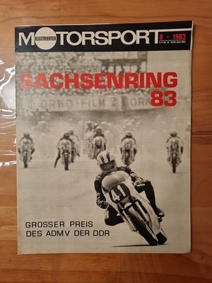 DDR Illustrierter Motorsport 8/83 WM Sachsenring, Motocross Kali Merkers