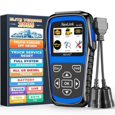 NEXAS NL102 PLUS Heavy Duty Truck Diagnostic Scanner DPF Regeneration Oil Reset