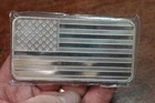 10 Troy oz American Flag .999 Fine Silver Bar Sealed