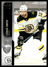 2021-22 Upper Deck Craig Smith Boston Bruins #19 12294