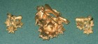 LISNER GRAPE CLUSTER SET - BROOCH WITH SCREW BACK EARRINGS — photo 4