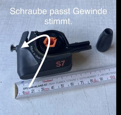 Clickbox-Sunrace S7-/Feder ist garantiert defekt-/ Plastikteile Okay wie abgeb. - Bild 1 von 4