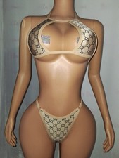 Exotic Dancewear/ Rave/ Festival Outfit Size Small Coverage Medium Bottom