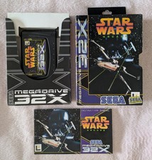 STAR WARS ARCADE SEGA MEGA DRIVE 32X COMPLETE UK PAL VGC BOXED w/ MANUAL