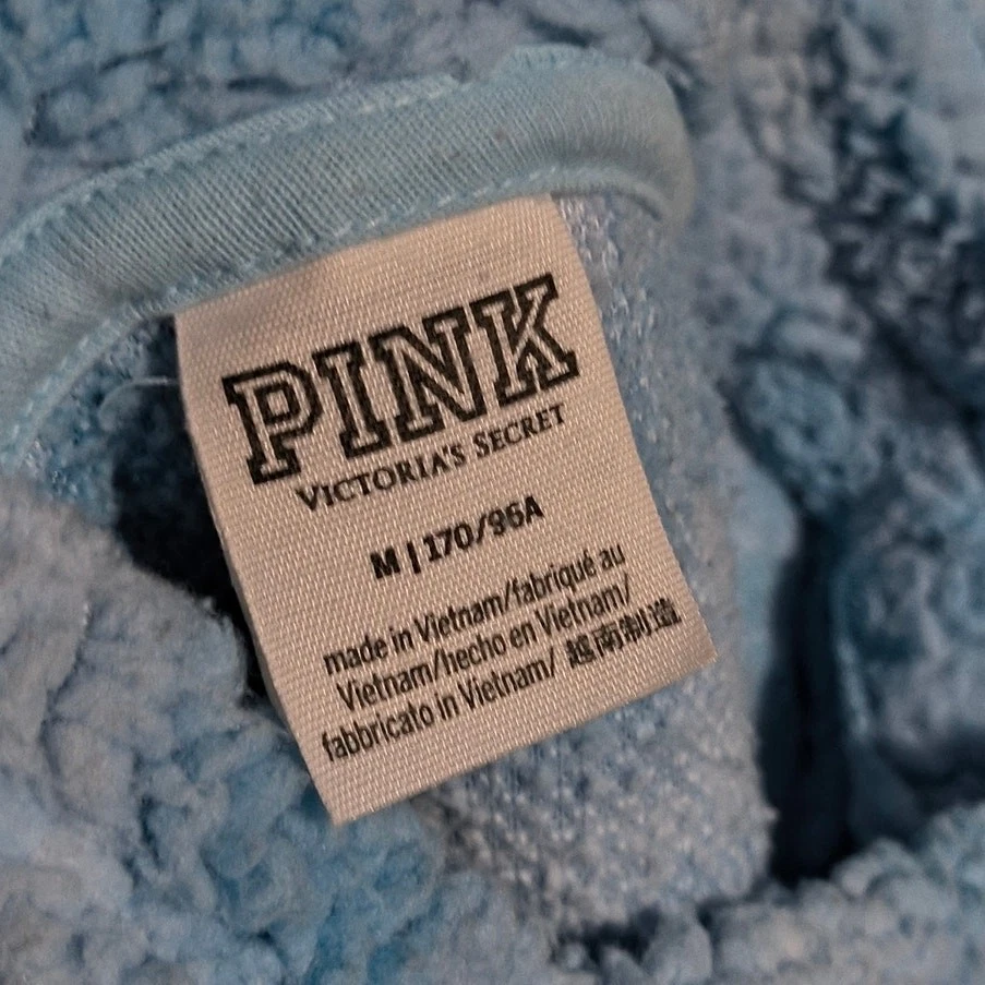 UNDERCOVER Felpa con cappuccio maglione collo cappuccio Victoria's Secret rosa blu M