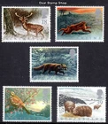 GB 1992 Wintertime SG1587 - SG1591 Complete Set Unmounted Mint MNH