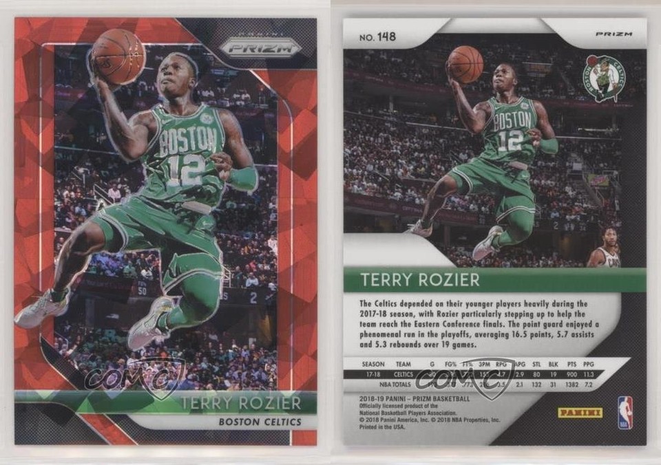 2018-19 Panini Prizm Red Ice Prizm Terry Rozier #148 1u6 | eBay