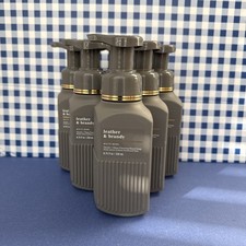 Seis (6) ~ Bath Body Works ~ CUERO Y BRANDY ~ Jabón de manos espumoso suave