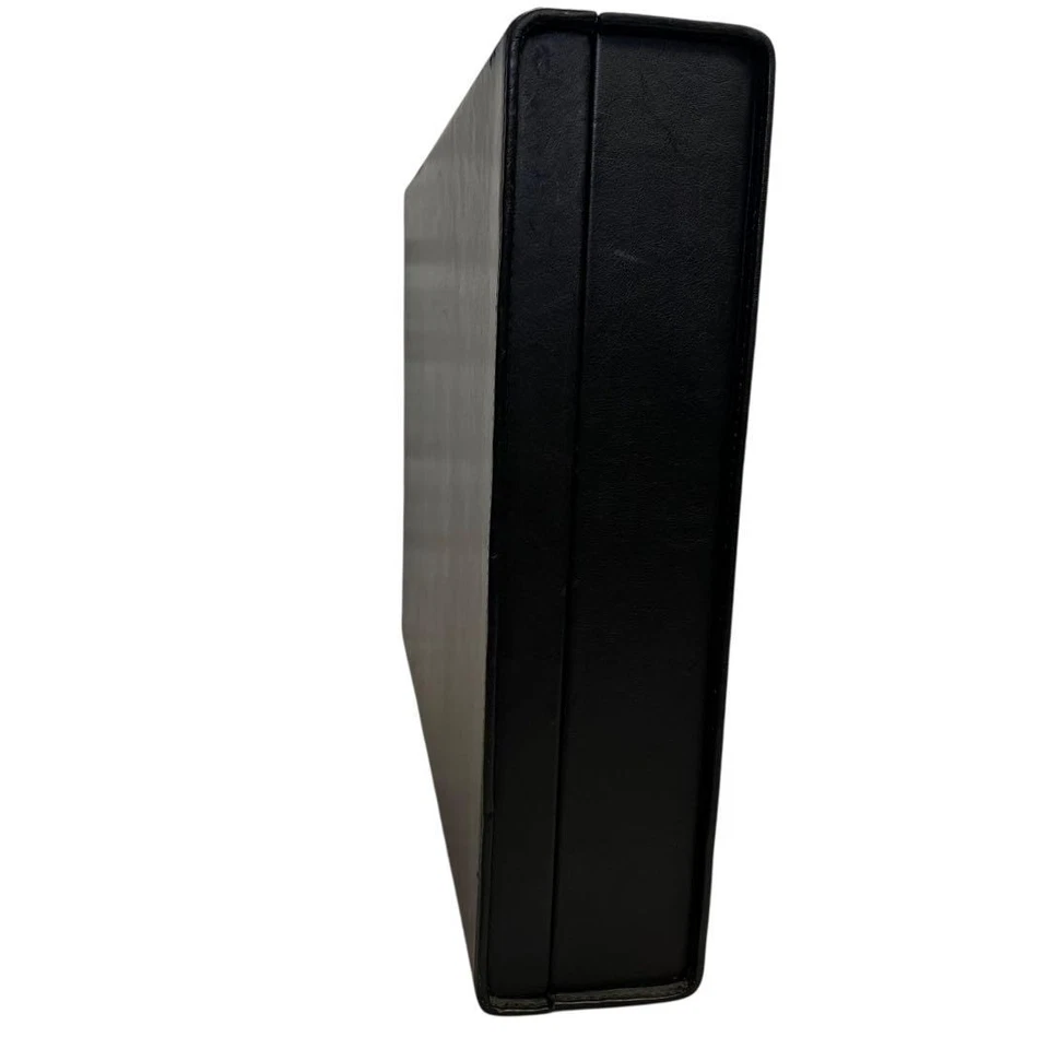 Porsche Design Attache Case Leather Black Used - Image 3 of 4