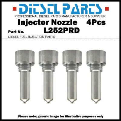 #ad 4Pcs Fuel Injector Nozzle L252PRD for JCB 444 4.4D EJBR05001D R05001D 320 06623 $72.00