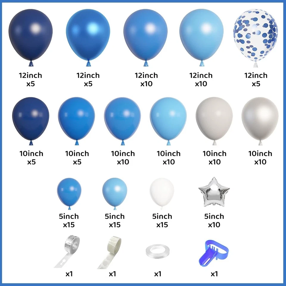 144 шт. воздушные шары гирлянда арка набор свадьбы, дня рождения, ребенка душа украшения набор - Изображение 2 из 4