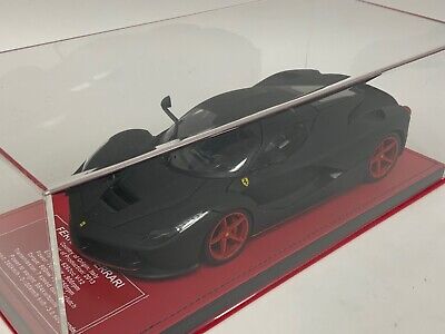 1/18 Hot Wheels Ferrari LaFerrari in Matte Black with custom 1/18 Hot Wheels Ferrari LaFerrari in Matte Black with custom