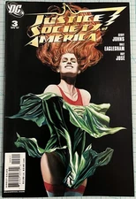 Justice Society of America #3 NM Alex Ross 1st Cyclone Cover 2007 DC Comics