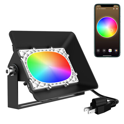 SANSI 30W 50W 70W 100W RGB Flood Light Spotlight Outdoor Party Halloween Light