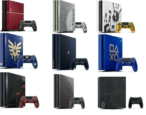 Sony PlayStation 4 ,PS4 Pro 500GB 1TB Limited Edition Choice Console Used JAPAN
