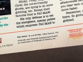 1988 Tengen Pac-Man NES Ad - Framed Classic Video Game Memorabilia 12x9.5