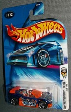 Hot Wheels 2004 #072 First Editions 72 of 100 Trak-Tune Blue Orange 10SPs C2736