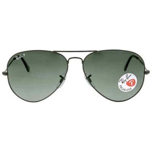 Ray Ban Aviator Classic Polarized Green Classic G 15 Sunglasses Rb3025 002 58 Ebay