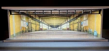 Industrial Warehouse Theme 1:64 Model Garage Diorama LED Lighting! For Hot Wheel