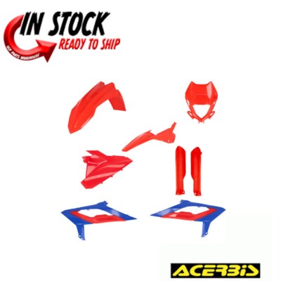 ACERBIS FENDER PLASTICS FULL BODY KIT BETA 23-2024 125RR 2T / 250RR 2T /  RD/BLU